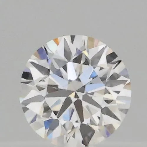 0.12ct Round Lab Grown Diamond (Colour E, Clarity VVS2, Cut EX, IGI Certified)