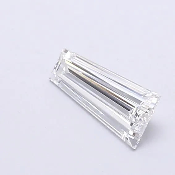 0.32ct Tapered baguette Lab Grown Diamond (Colour D, Clarity VVS2, IGI Certified)