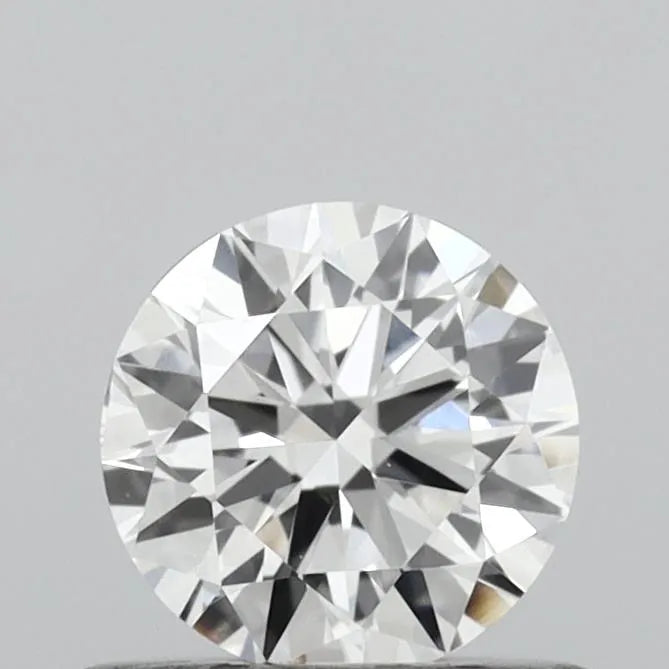 0.53ct Round Lab Grown Diamond (Colour D, Clarity VVS2, Cut EX, IGI Certified)