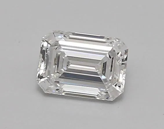 0.65ct Emerald Lab Grown Diamond (Colour D, Clarity VVS2, IGI Certified)