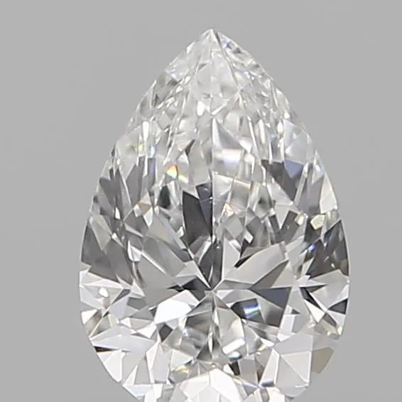0.12ct Pear Natural Diamond (Colour E, Clarity VS1, Cut VG, IGI Certified) - Jewelry by Cleo