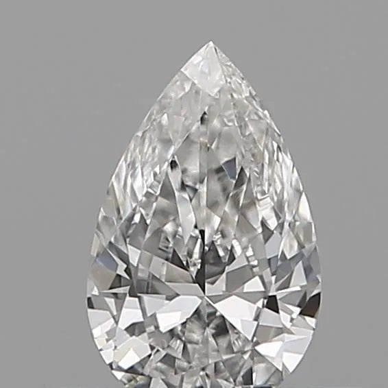 0.12ct Pear Natural Diamond (Colour E, Clarity VS2, Cut VG, IGI Certified) - Jewelry by Cleo