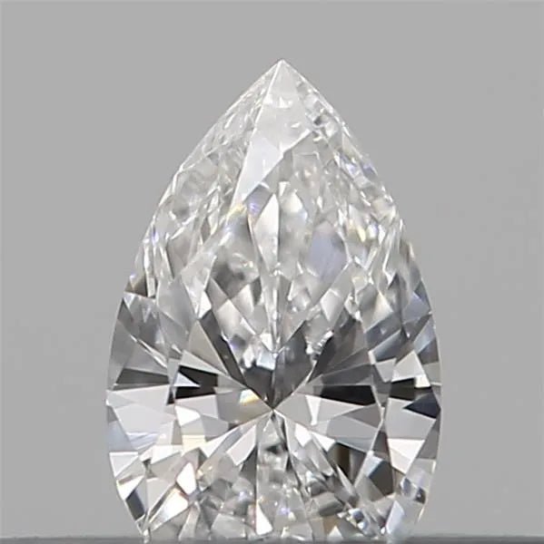 0.14ct Pear Natural Diamond (Colour E, Clarity IF, Cut VG, IGI Certified) - Jewelry by Cleo