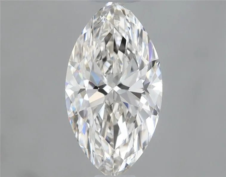0.52ct Marquise Natural Diamond (Colour G, Clarity IF, Cut VG, IGI Certified) - Jewelry by Cleo