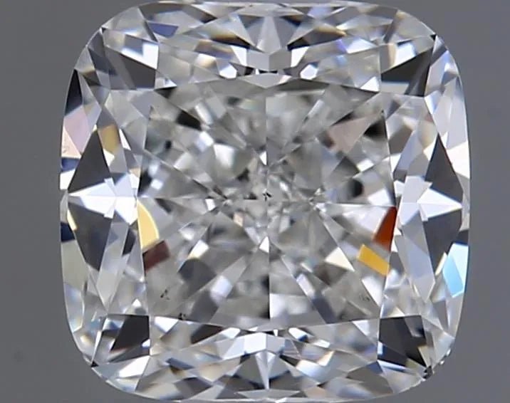 0.69ct Cushion brilliant Natural Diamond (Colour F, Clarity VS2, GIA Certified) - Jewelry by Cleo
