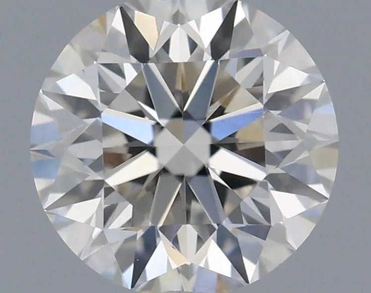 0.70ct Round Natural Diamond (Colour H, Clarity VVS2, Cut EX, IGI Certified) - Jewelry by Cleo