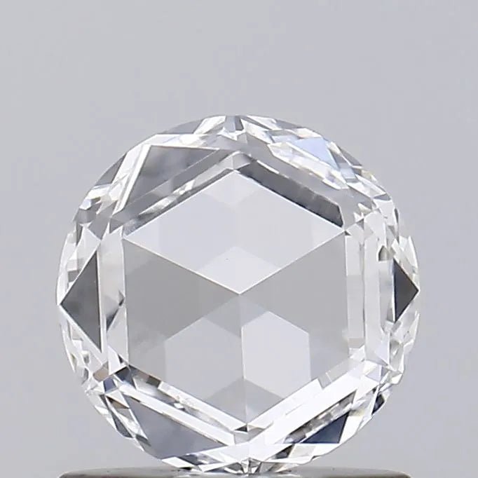 0.78ct Rose Lab Grown Diamond (Colour E, Clarity VVS2, IGI Certified) - Jewelry by Cleo