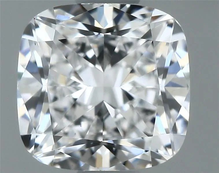 0.80ct Cushion brilliant Natural Diamond (Colour D, Clarity VS2, GIA Certified) - Jewelry by Cleo