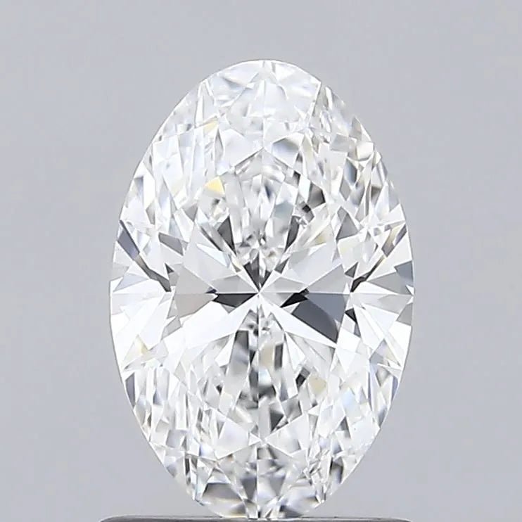 0.93ct Oval Lab Grown Diamond (Colour D, Clarity VVS2, IGI Certified) - Jewelry by Cleo