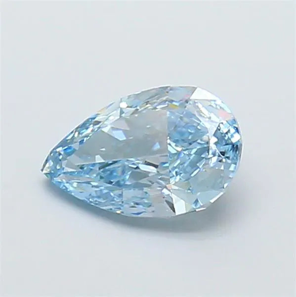 1.01ct Pear Lab Grown Diamond (Colour Fancy Intense Blue, Clarity VVS2, IGI Certified)