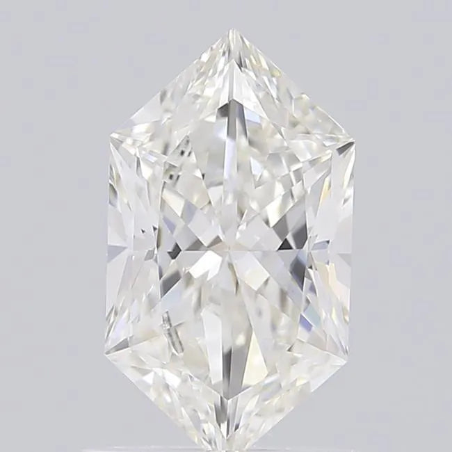 1.02ct Hexagonal Lab Grown Diamond (Colour G, Clarity VVS2, IGI Certified)