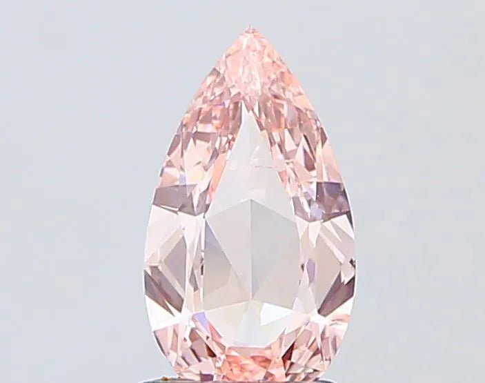 1.02ct Pear Lab Grown Diamond (Colour Fancy Intense Pink, Clarity SI1, IGI Certified)