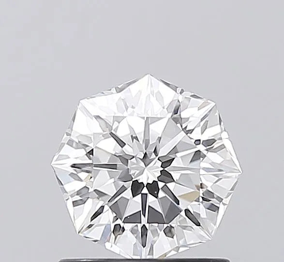 1.09ct Octagonal Lab Grown Diamond (Colour D, Clarity VVS2, IGI Certified)