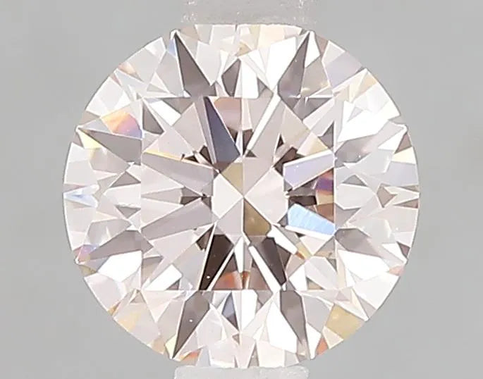 1.10ct Round Lab Grown Diamond (Colour Fancy Light Pink, Clarity VS1, Cut GD, IGI Certified)
