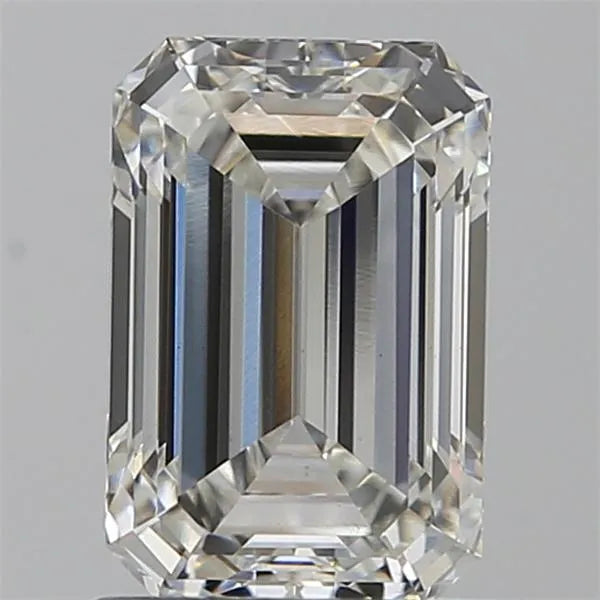 1.30ct Emerald Lab Grown Diamond (Colour F, Clarity VS1, IGI Certified)
