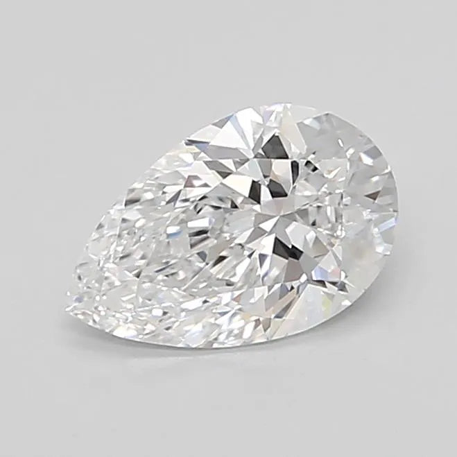 1.50ct Pear Lab Grown Diamond (Colour D, Clarity VVS2, Cut EX, IGI Certified)