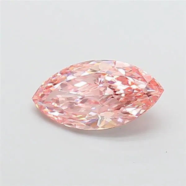 1.73ct Marquise Lab Grown Diamond (Colour Fancy Vivid Pink, Clarity VS1, IGI Certified)