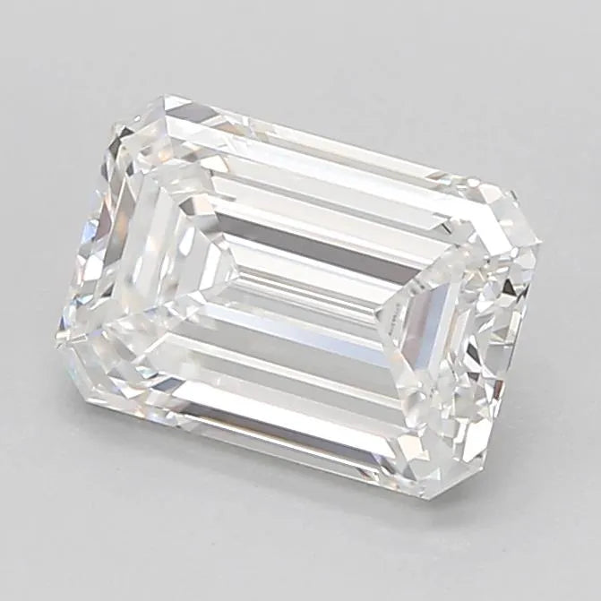 1.99ct Emerald Lab Grown Diamond (Colour E, Clarity VVS2, IGI Certified)