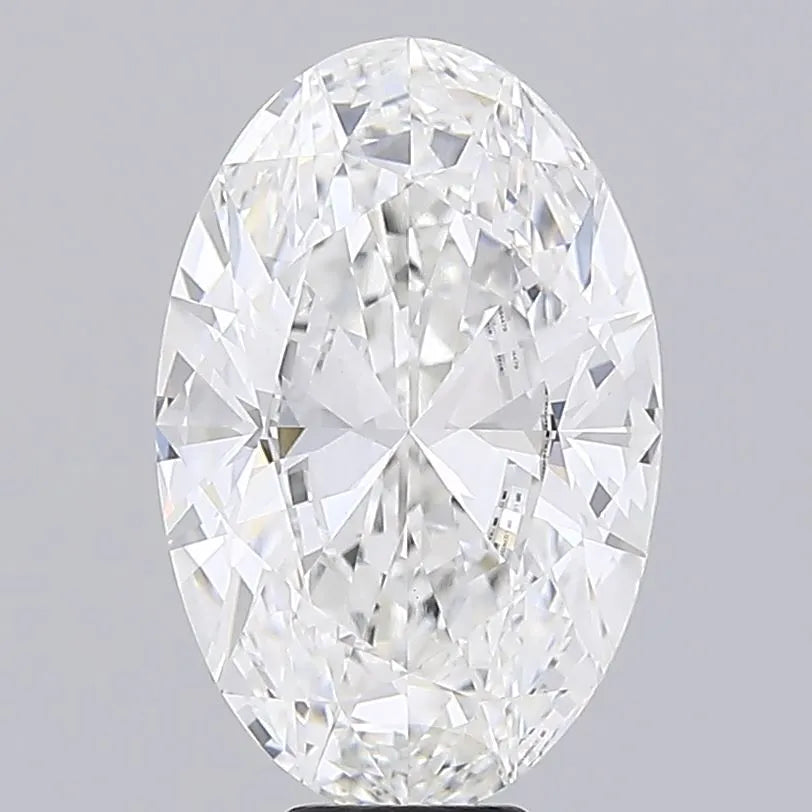 10.06ct Oval Lab Grown Diamond (Colour F, Clarity VVS2, IGI Certified)
