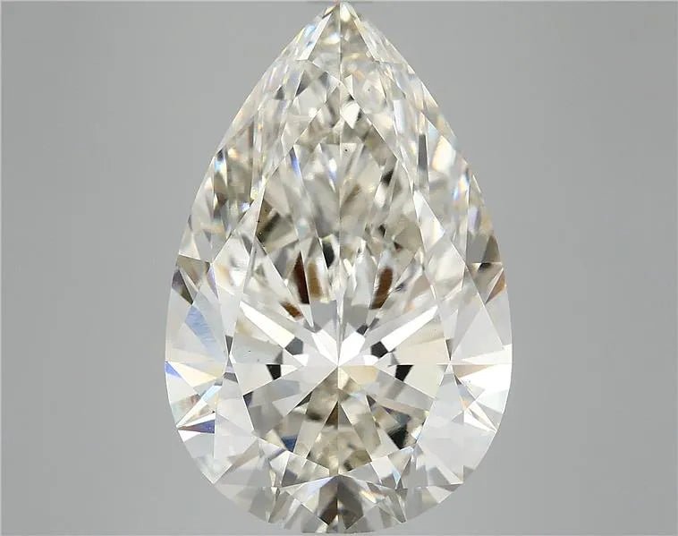 10.07ct Pear Lab Grown Diamond (Colour H, Clarity VS1, IGI Certified) - Jewelry by Cleo