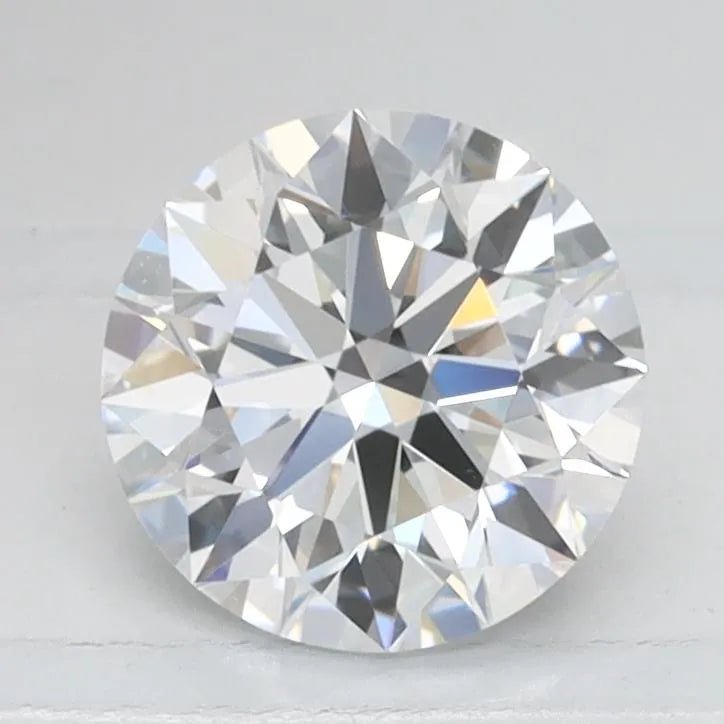 1.00ct Round Lab Grown Diamond (Colour D, Clarity IF, Cut ID, IGI Certified) - Jewelry by Cleo