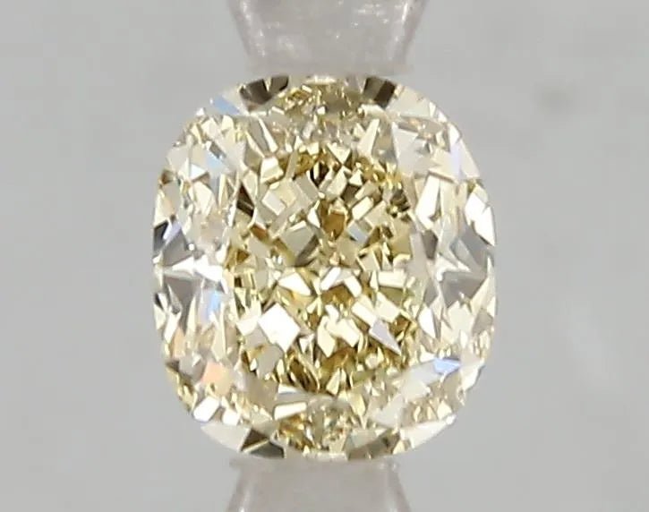 1.02ct Cushion modified Lab Grown Diamond (Colour Fancy Brownish Yellow, Clarity SI1, IGI Certified) - Jewelry by Cleo