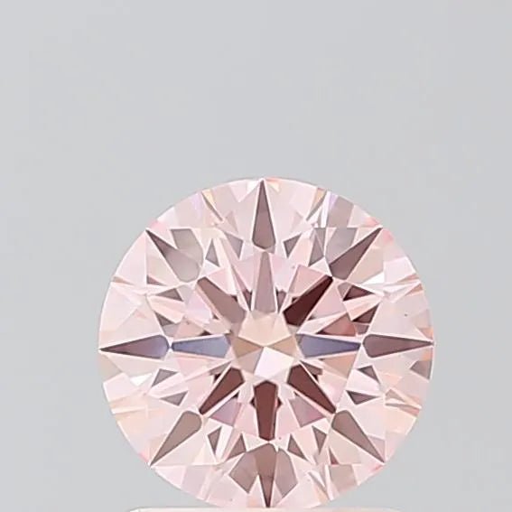 1.04ct Round Lab Grown Diamond (Colour Fancy Intense Pink, Clarity VS1, Cut ID, IGI Certified) - Jewelry by Cleo
