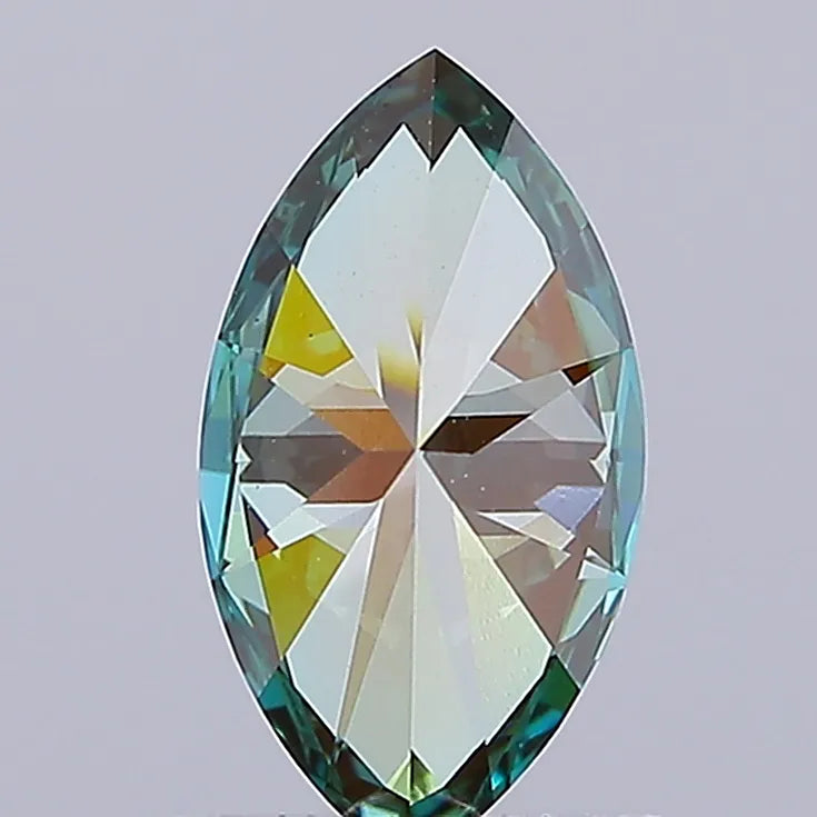 1.00ct Marquise Lab Grown Diamond (Colour Fancy Green, Clarity VS1, IGI Certified)
