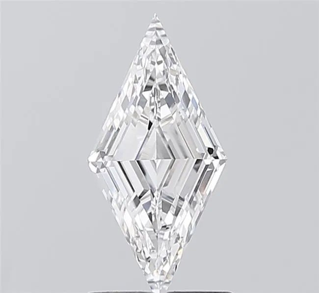 1.14ct Lozenge Lab Grown Diamond (Colour D, Clarity VVS2, IGI Certified) - Jewelry by Cleo