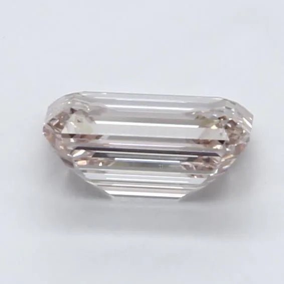 1.18ct Emerald Lab Grown Diamond (Colour Fancy Light Pink, Clarity VS1, Cut GD, IGI Certified) - Jewelry by Cleo