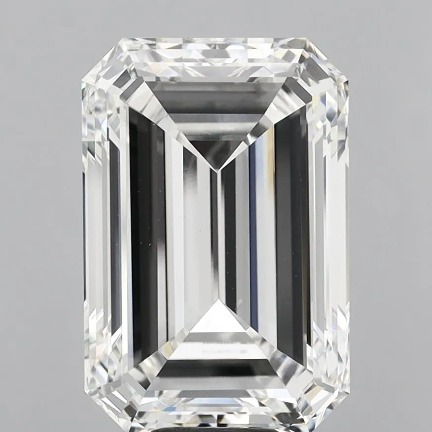12.50ct Emerald Lab Grown Diamond (Colour F, Clarity VS1, IGI Certified)