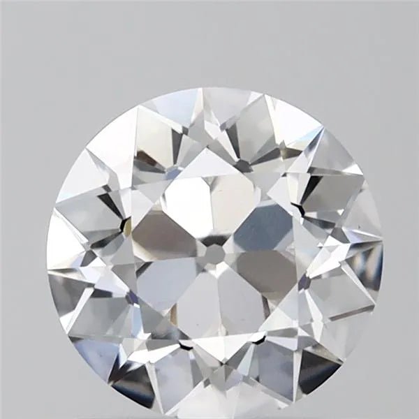 1.27ct European cut Lab Grown Diamond (Colour D, Clarity VVS2, IGI Certified) - Jewelry by Cleo