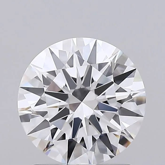 1.34ct Round Lab Grown Diamond (Colour D, Clarity IF, Cut ID, IGI Certified) - Jewelry by Cleo