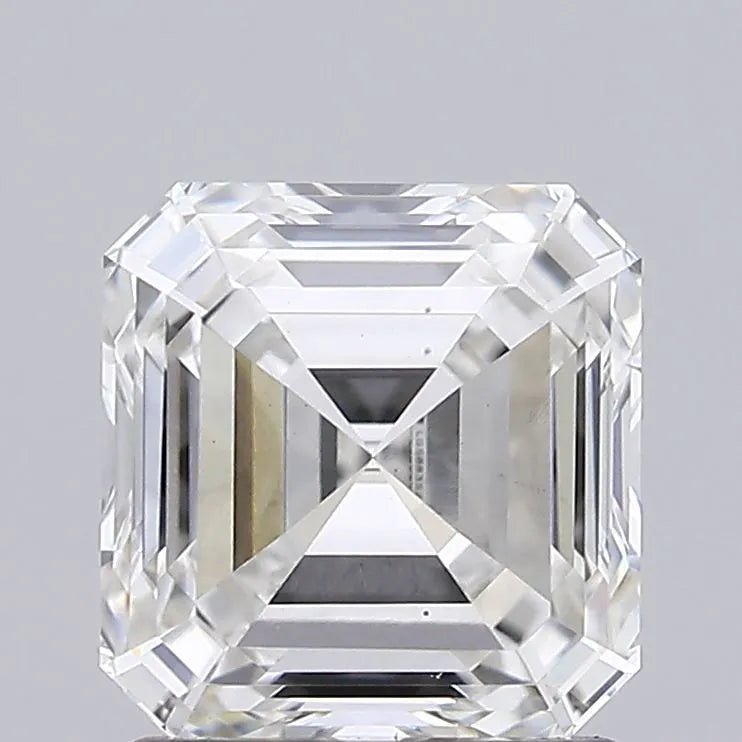 1.50ct Square emerald Lab Grown Diamond (Colour G, Clarity VS1, IGI Certified) - Jewelry by Cleo