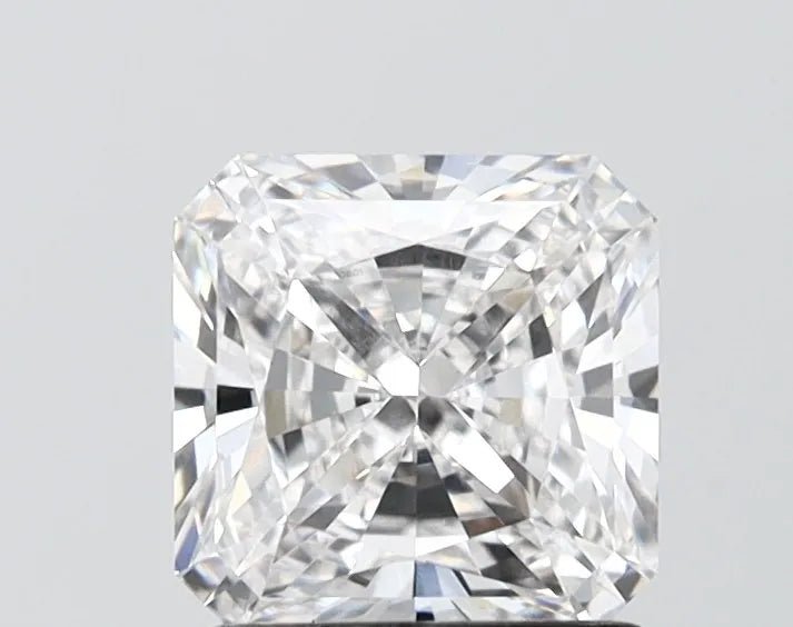 1.50ct Square radiant Lab Grown Diamond (Colour D, Clarity VVS2, IGI Certified) - Jewelry by Cleo