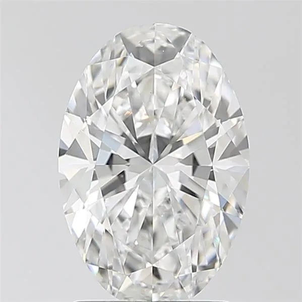 1.71ct Oval Lab Grown Diamond (Colour E, Clarity IF, IGI Certified) - Jewelry by Cleo