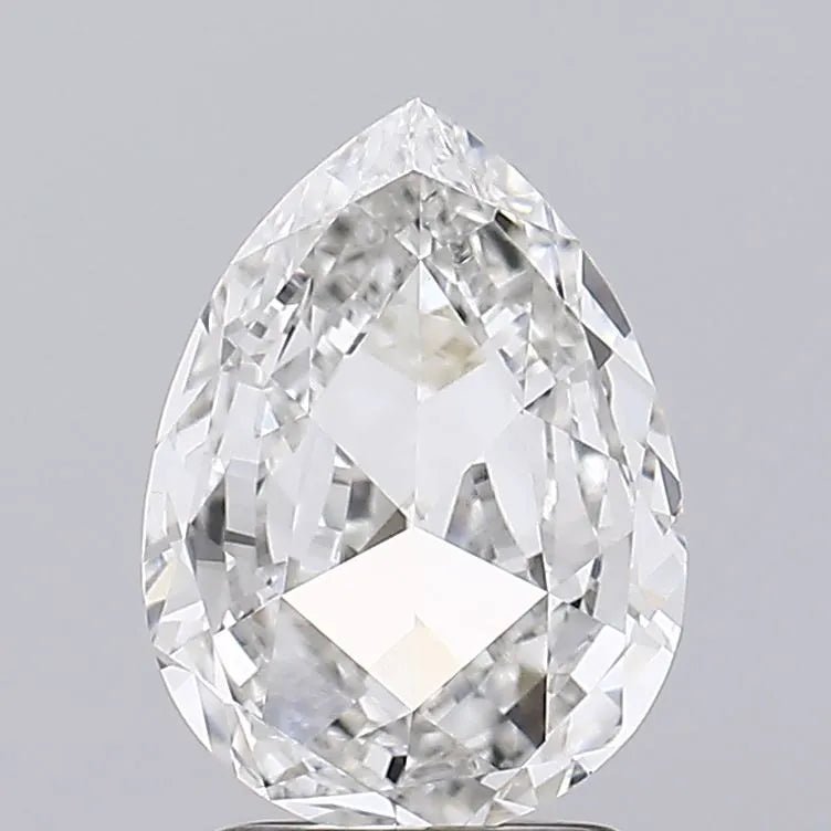 1.71ct Pear Lab Grown Diamond (Colour E, Clarity VVS2, IGI Certified) - Jewelry by Cleo