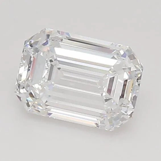 1.76ct Emerald Lab Grown Diamond (Colour D, Clarity IF, Cut EX, IGI Certified) - Jewelry by Cleo