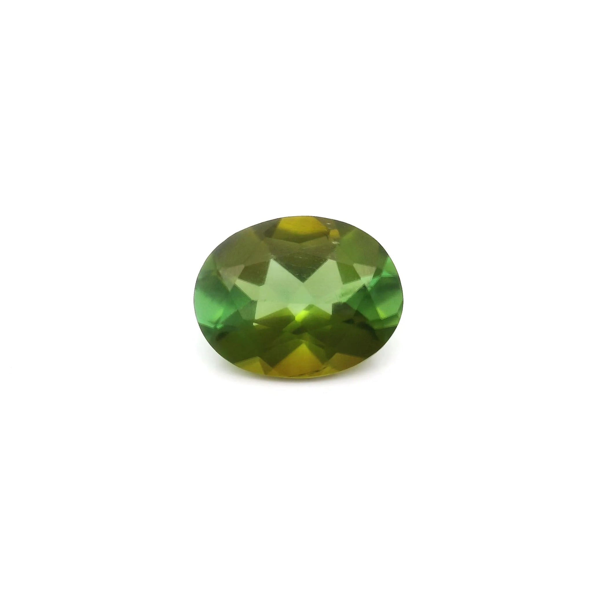 1.82ct Oval Natural Tourmaline (Colour Green, Clarity Eye Clean, Cut Faceted) - Jewelry by Cleo