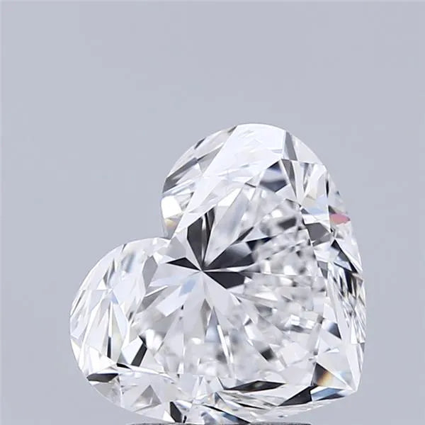 3.01ct Heart Lab Grown Diamond (Colour D, Clarity VVS2, IGI Certified)