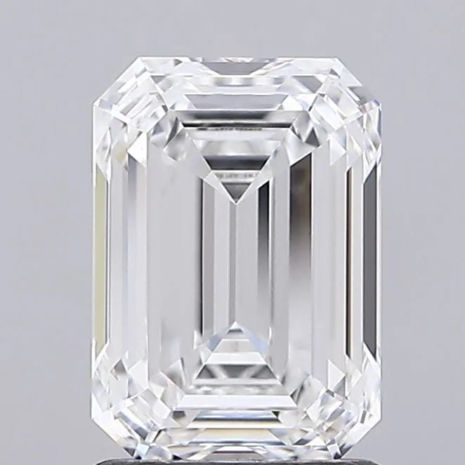 1.83ct Emerald Lab Grown Diamond (Colour E, Clarity IF, IGI Certified) - Jewelry by Cleo