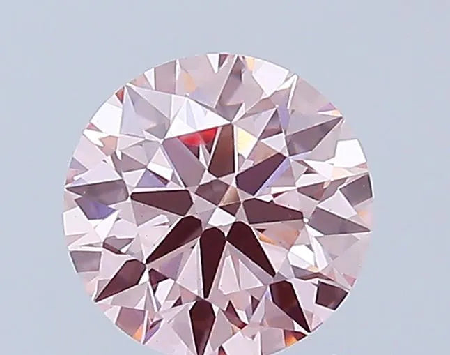 1.04ct Round Lab Grown Diamond (Colour Fancy Intense Pink, Clarity VS1, Cut ID, IGI Certified)