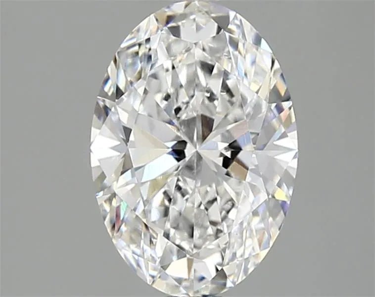 1.86ct Oval Lab Grown Diamond (Colour E, Clarity VVS2, IGI Certified) - Jewelry by Cleo