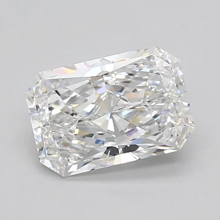 1.92ct Radiant Lab Grown Diamond (Colour D, Clarity FL, Cut ID, GCAL Certified) - Jewelry by Cleo