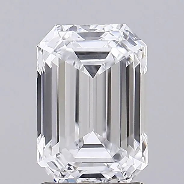 1.94ct Emerald Lab Grown Diamond (Colour D, Clarity IF, IGI Certified) - Jewelry by Cleo
