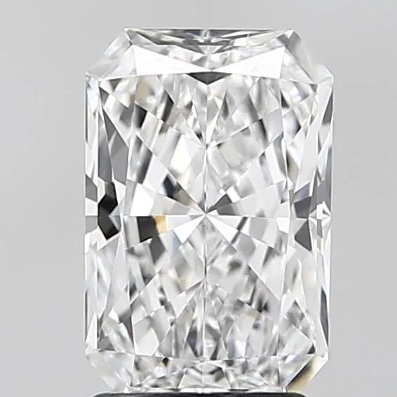 1.98ct Radiant Lab Grown Diamond (Colour D, Clarity VVS2, IGI Certified) - Jewelry by Cleo