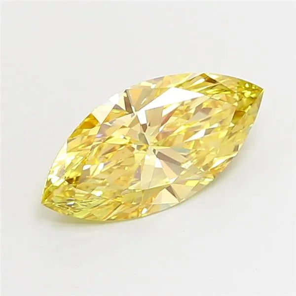 2.00ct Marquise Lab Grown Diamond (Colour Fancy Intense Yellow, Clarity VS1, IGI Certified)