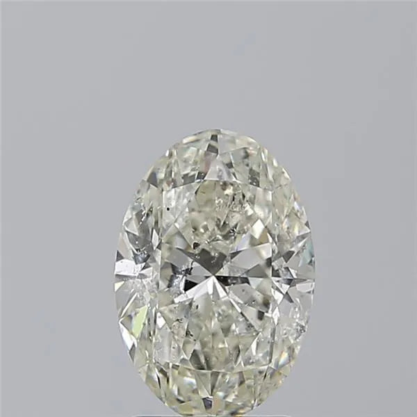 2.01ct Oval Natural Diamond (Colour J, Clarity SI2, Cut VG, IGI Certified)