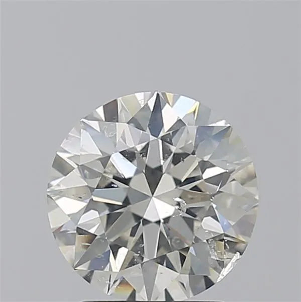 2.01ct Round Natural Diamond (Colour I, Clarity SI2, Cut EX, HRD Certified)