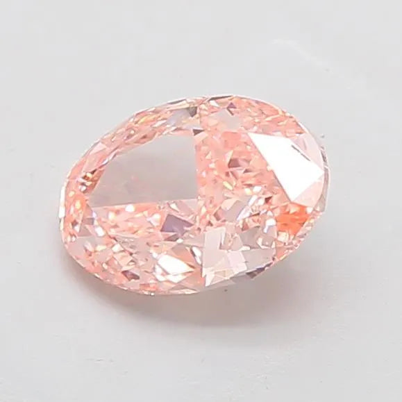 2.02ct Oval Lab Grown Diamond (Colour Fancy Intense Pink, Clarity VS1, IGI Certified)